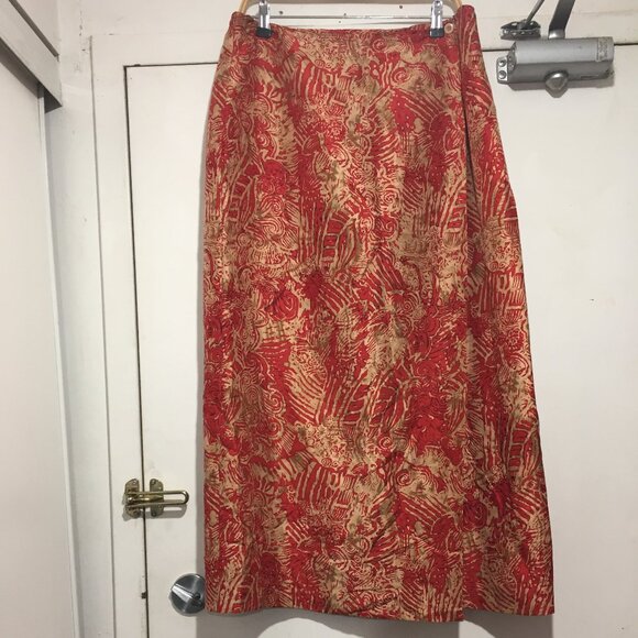 NYGARD COLLECTION SILK WRAP SKIRTS SIZE 14 - Picture 2 of 7